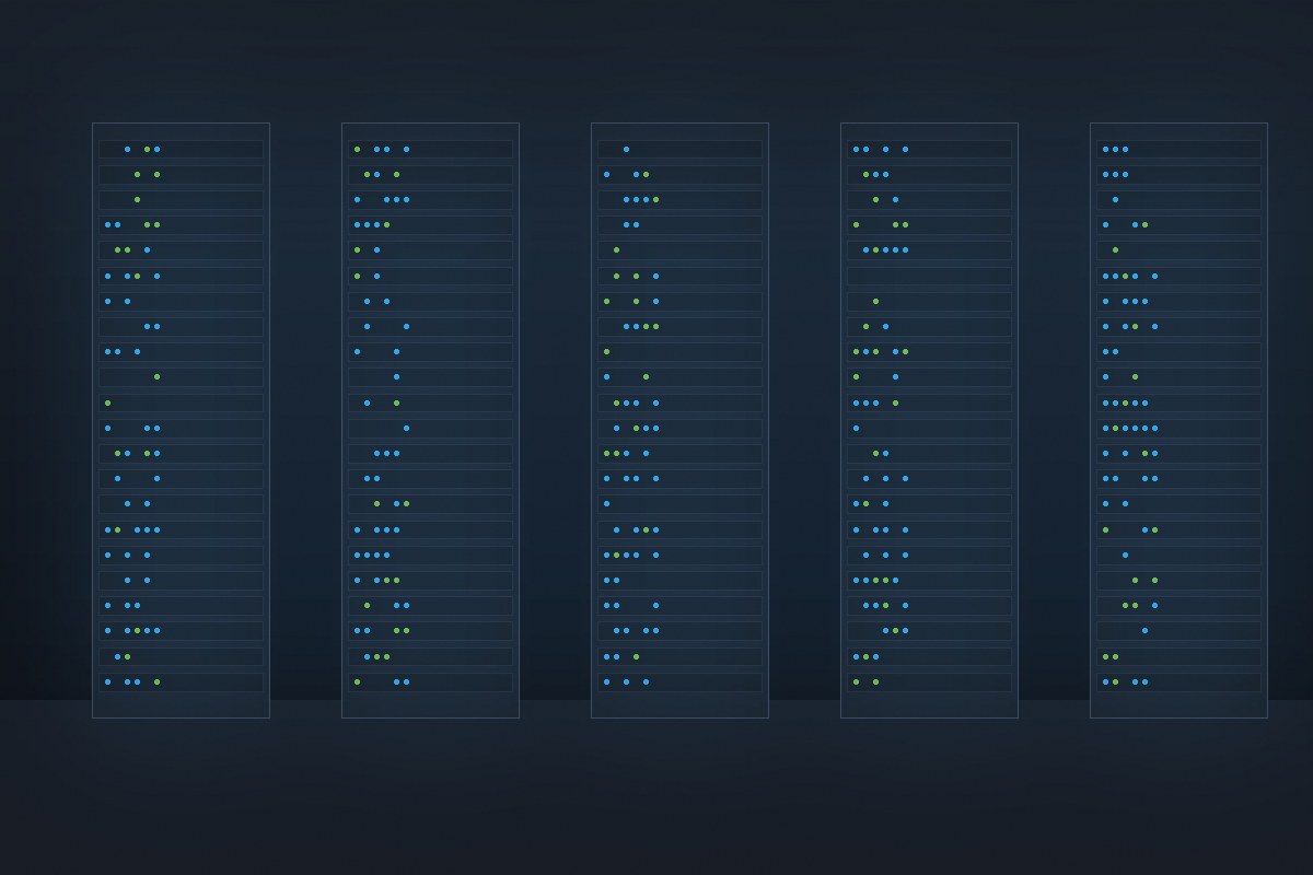 Visualizzazione della sala tecnica di sede